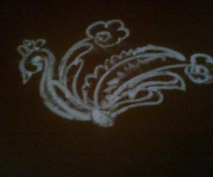 Rangoli: apartment kolam