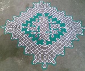 Rangoli: Sikku Kolam - 89