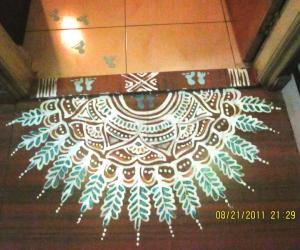 Rangoli: Krishnar Janmashtami 2011
