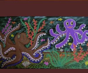 Rangoli: Octopus