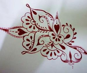Rangoli: Simple Design