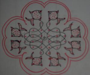 Rangoli: Small Fishes