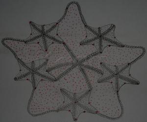 Rangoli: Starfish Kolam