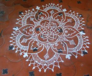 Rangoli: inspiration kolam