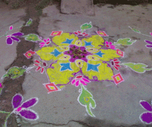 Rangoli: Sankranthi Rangoli