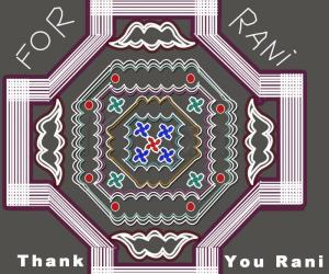 Thanks giving kolam