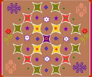 holi kolam