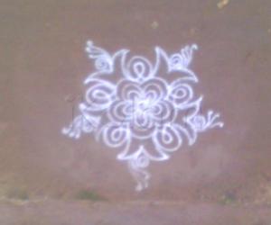 Rangoli: Small rangoli