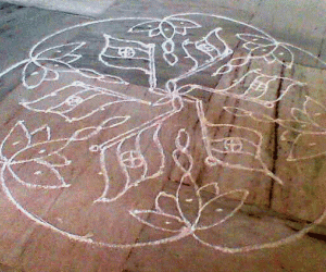 Rangoli: Republic Day