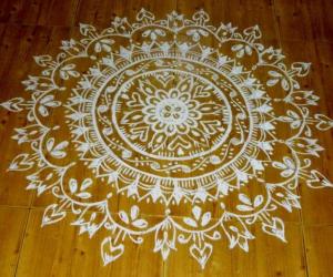 Sivarathri Rangoli 2