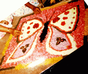 Rangoli: Flower Rangoli