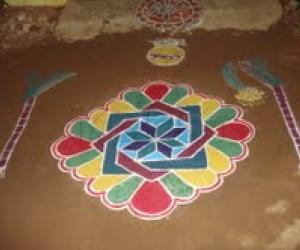 Rangoli: kolam