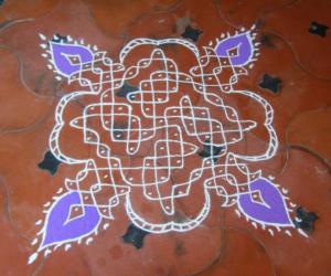 Rangoli: chikku kolam19