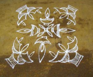 Rangoli: Dotted Kolam