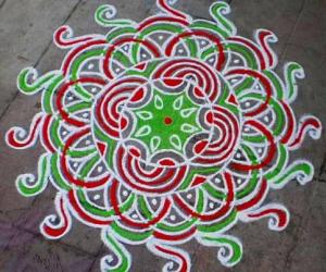 Rangoli: NAVARATHRI DAY-4