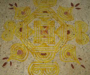 Navaratri Padi Kolam