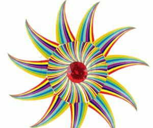 Rangoli: Holi computer kolam