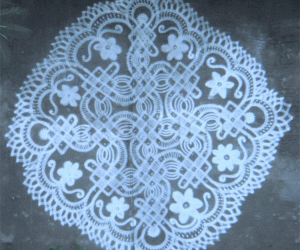 Rangoli: Dotted Rangoli