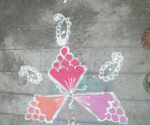 aanchaneya kolam
