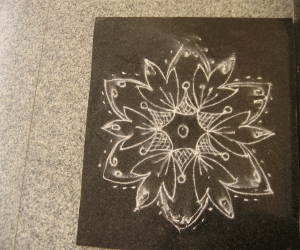 Rangoli: Morning Kolam