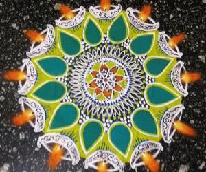 Diwali rangoli