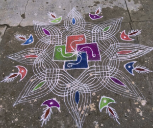 Diwali rangoli