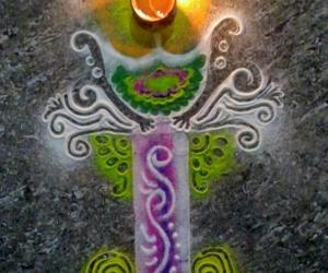 Diwali rangoli for contest