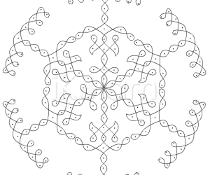 aaru vilakku kolam aaru vilakku kolam