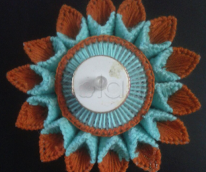 Rangoli: Canvas embroidery