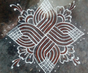 Rangoli: Friday kolam