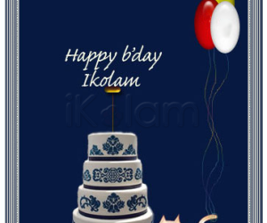 Rangoli: Happy Birthday iKolam!