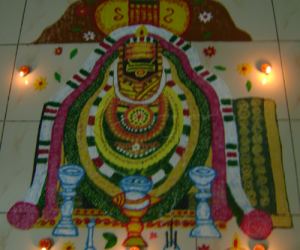 MAHASHIVARATHRI KOLAM