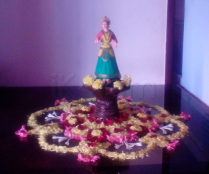 Rangoli: Poo kolam