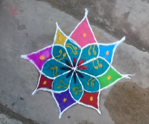 Rangoli: Margazhi kolam