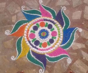 Diwali rangolis