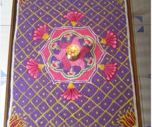 Diwali rangoli contest 2011