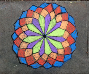 Adi velli rangoli