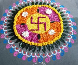 Rangoli: Onam pookalam