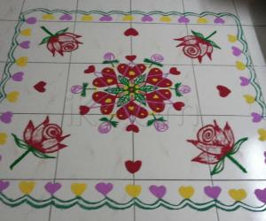 Rangoli: Happy Valentine's Day