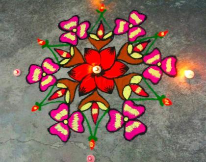 Rangoli: Happy Diwali