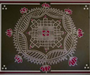 Rangoli: Maakolam