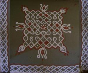 Rangoli: Friday Maakolam