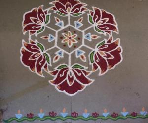 Margazhi Day 2 Kolam