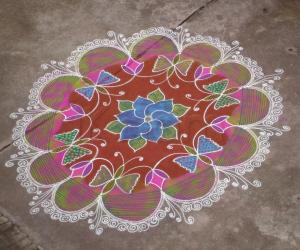 Rangoli: margazhi rangoli