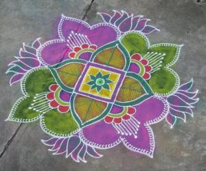 Rangoli: margazhi rangoli
