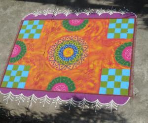 Rangoli: carpet rangoli