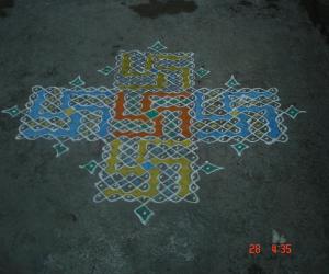Rangoli: Dotted