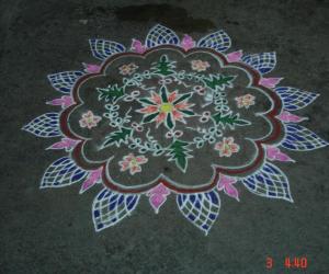 Rangoli: Freehand