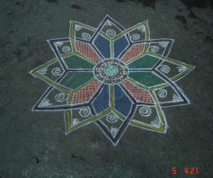 Rangoli: Freehand