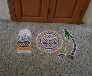 Rangoli: Pongal